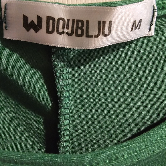 DOUBLJU Green, Women's Medium Top - Picture 5 of 7